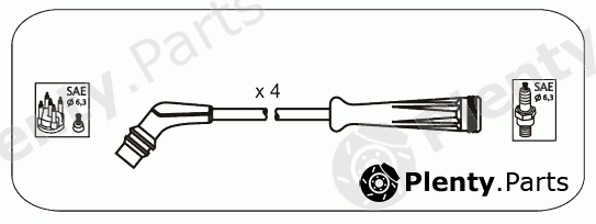  JANMOR part RB19 Ignition Cable Kit