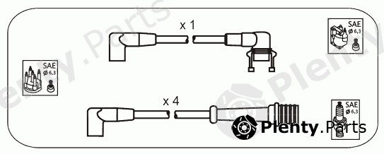  JANMOR part RB20 Ignition Cable Kit