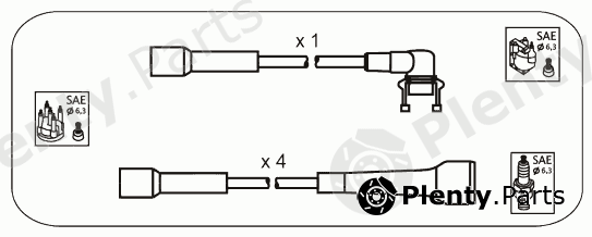  JANMOR part RB28 Ignition Cable Kit