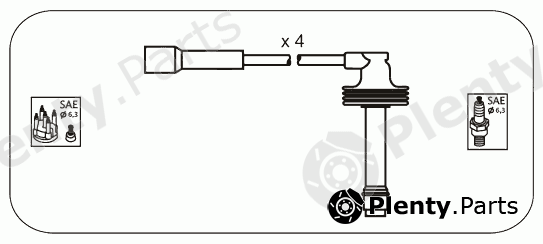  JANMOR part VL15 Ignition Cable Kit