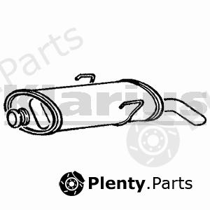  KLARIUS part 210553 End Silencer