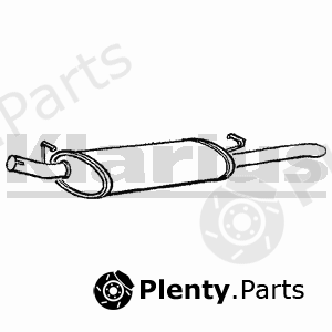  KLARIUS part 220262 End Silencer