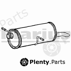  KLARIUS part 210765 End Silencer