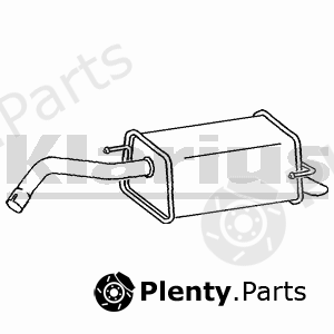  KLARIUS part 220952 End Silencer