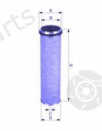  UNICO FILTER part AS15471 Secondary Air Filter