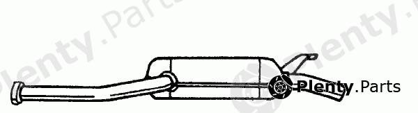  SIGAM part 35401 Middle Silencer