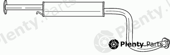  SIGAM part 73402 Middle Silencer