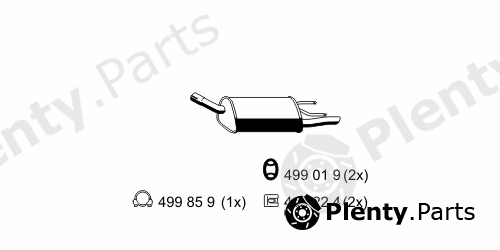  ERNST part 011044 End Silencer