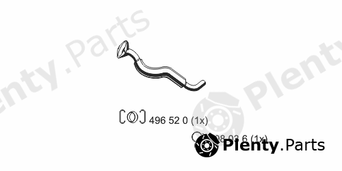  ERNST part 176422 Exhaust Pipe