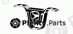  ERNST part 497008 Holder, exhaust system
