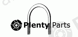  ERNST part 498418 Wire Bracket, exhaust system
