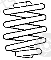  SACHS part 997154 Coil Spring