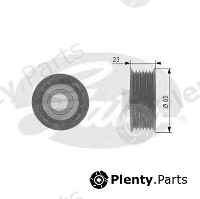  GATES part T36125 Deflection/Guide Pulley, v-ribbed belt