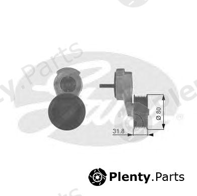 GATES part T38116 Tensioner Pulley, v-ribbed belt
