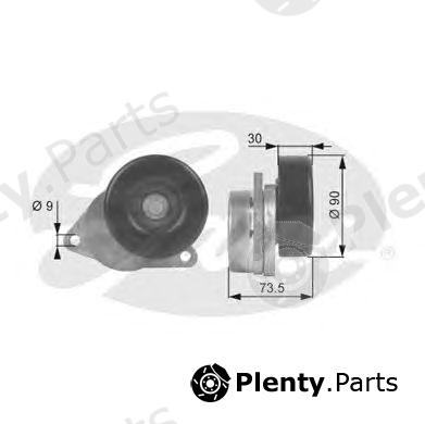  GATES part T38145 Tensioner Pulley, v-ribbed belt