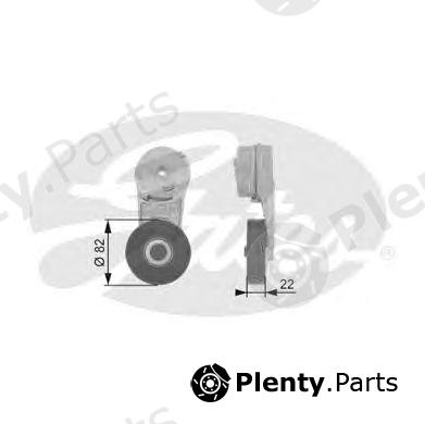  GATES part T38177 Tensioner Pulley, v-ribbed belt