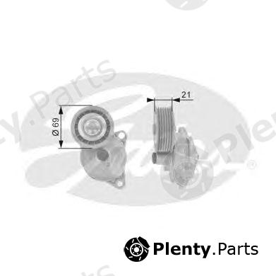  GATES part T38188 Tensioner Pulley, v-ribbed belt