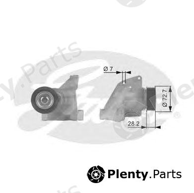 GATES part T38316 Tensioner Pulley, v-ribbed belt