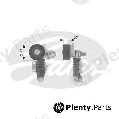  GATES part T38399 Tensioner Pulley, v-ribbed belt