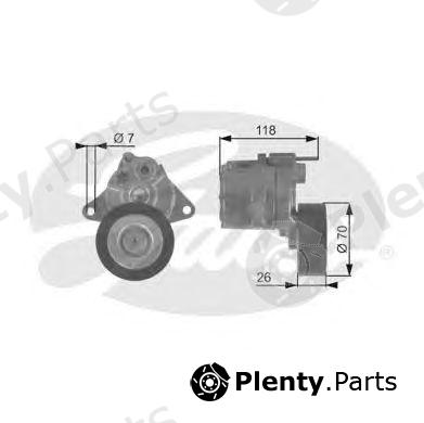  GATES part T38415 Tensioner Pulley, v-ribbed belt