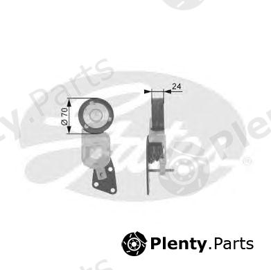  GATES part T38426 Tensioner Pulley, v-ribbed belt