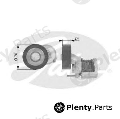  GATES part T38427 Tensioner Pulley, v-ribbed belt