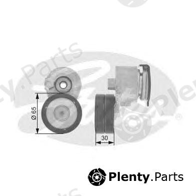  GATES part T38428 Tensioner Pulley, v-ribbed belt