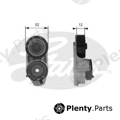  GATES part T38445 Tensioner Pulley, v-ribbed belt