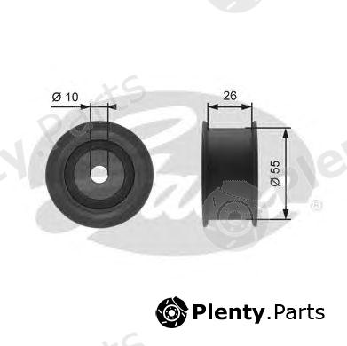  GATES part T41101A Deflection/Guide Pulley, timing belt