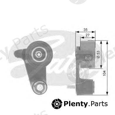  GATES part T41165 Tensioner Pulley, timing belt