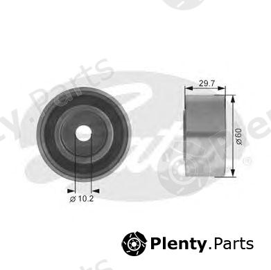  GATES part T42015 Deflection/Guide Pulley, timing belt