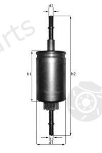  KNECHT part KL458 Fuel filter