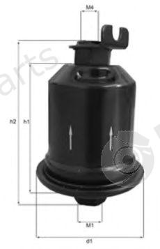  KNECHT part KL514 Fuel filter
