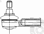  LEMFÖRDER part 1913903 Tie Rod End