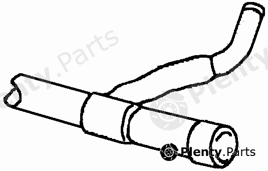  LEMFÖRDER part 2477601 Radiator Hose