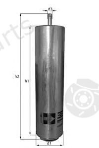  MAHLE ORIGINAL part KL579D Fuel filter