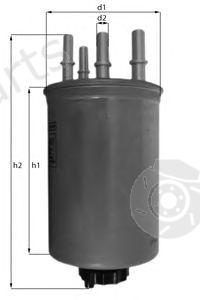  MAHLE ORIGINAL part KL506 Fuel filter