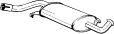  BOSAL part 105-153 (105153) Middle Silencer