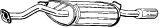  BOSAL part 115-329 (115329) End Silencer