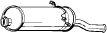  BOSAL part 135-021 (135021) End Silencer