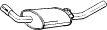  BOSAL part 154-871 (154871) End Silencer
