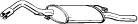  BOSAL part 278-581 (278581) End Silencer