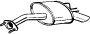  BOSAL part 165-285 (165285) End Silencer
