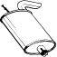  BOSAL part 130-205 (130205) End Silencer