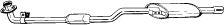  BOSAL part 284-929 (284929) Front Silencer