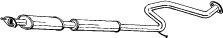  BOSAL part 285-397 (285397) Middle Silencer