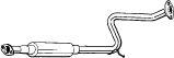  BOSAL part 281-393 (281393) Middle Silencer