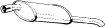  BOSAL part 185-009 (185009) End Silencer