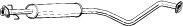  BOSAL part 284-411 (284411) Middle Silencer