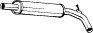  BOSAL part 227-617 (227617) Middle Silencer